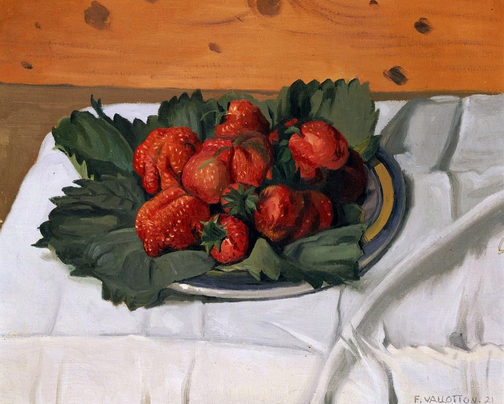 Natura morta con fragole, 1921